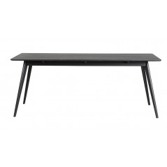 ROWICO Yumi Extending Dining Table Black